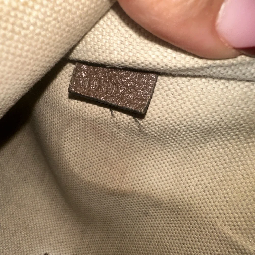 Gucci Beige and Brown Crossbody Bag - Picture 9 of 10